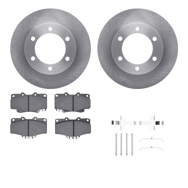 Dynamic Friction Co 6512-76623, Rotors with 5000 Advanced Brake Pads includes Hardware 6512-76623